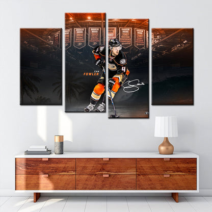 Hockey Canvas Wall Art - IH5016 - Anaheim Ducks - Cam Fowler