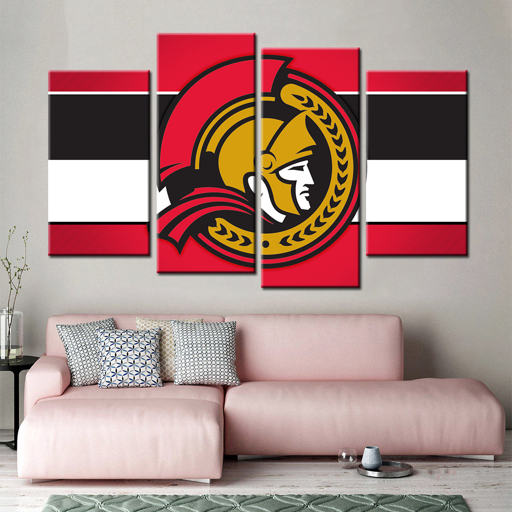 Hockey Canvas Wall Art - IH5020 - Ottawa Senators