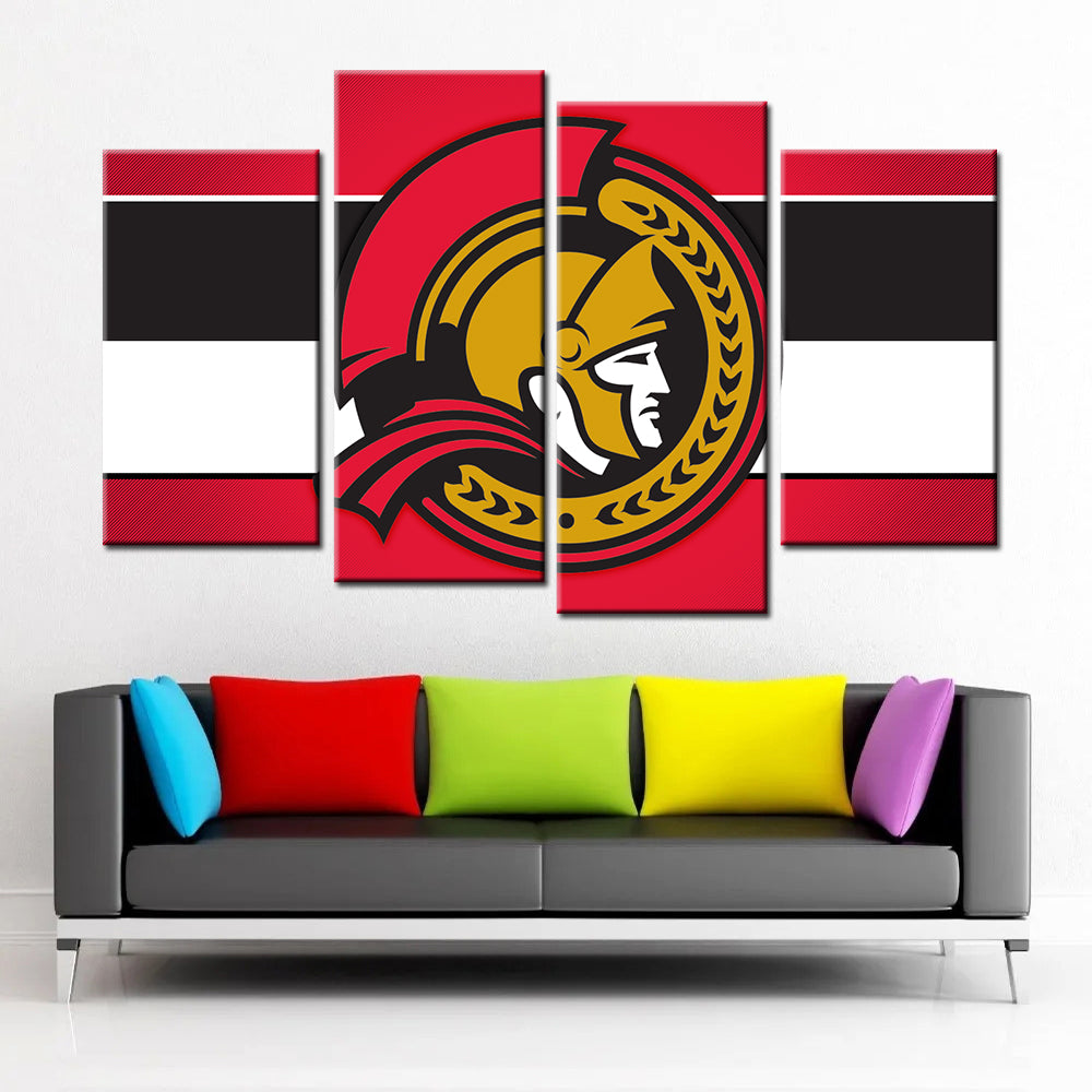 Hockey Canvas Wall Art - IH5020 - Ottawa Senators