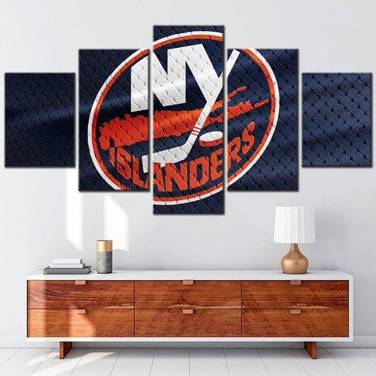 Hockey Canvas Wall Art - IH5004 - New York Islanders