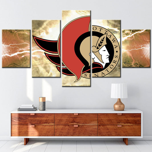 Hockey Canvas Wall Art - IH5005 - Ottawa Senators
