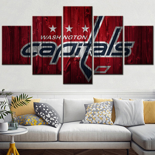 Hockey Canvas Wall Art - IH5009 - Washington Capitals