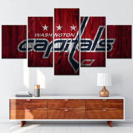 Hockey Canvas Wall Art - IH5009 - Washington Capitals