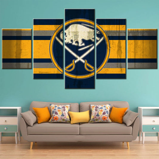 Hockey Canvas Wall Art - IH5011 - Buffalo Sabres