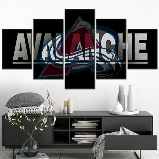 Hockey Canvas Wall Art - IH5013 - Colorado Avalanche