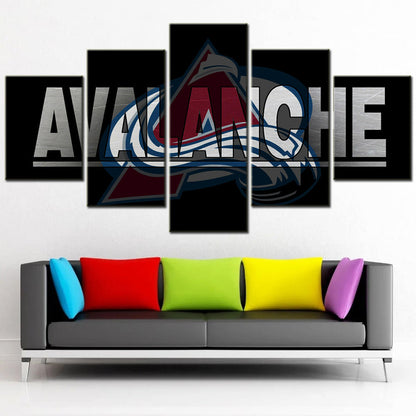 Hockey Canvas Wall Art - IH5013 - Colorado Avalanche