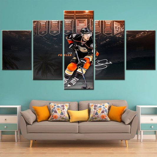 Hockey Canvas Wall Art - IH5016 - Anaheim Ducks - Cam Fowler