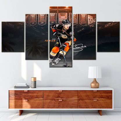 Hockey Canvas Wall Art - IH5016 - Anaheim Ducks - Cam Fowler