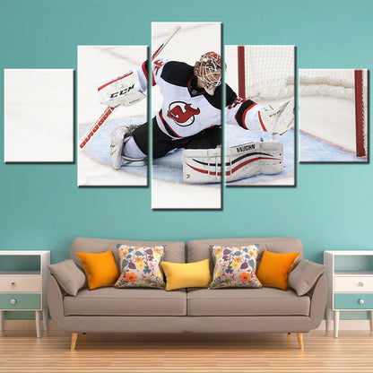 Hockey Canvas Wall Art - IH5019 - New Jersey Devils - Cory Schneider