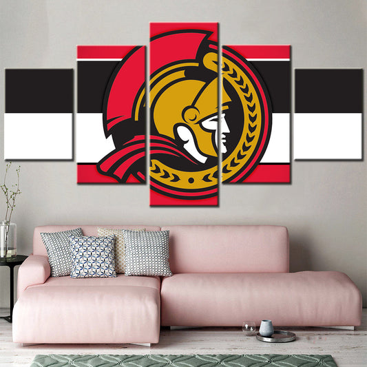Hockey Canvas Wall Art - IH5020 - Ottawa Senators