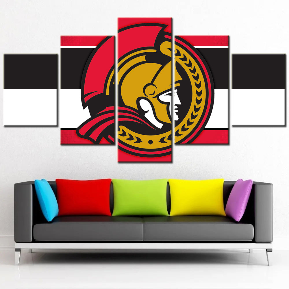 Hockey Canvas Wall Art - IH5020 - Ottawa Senators