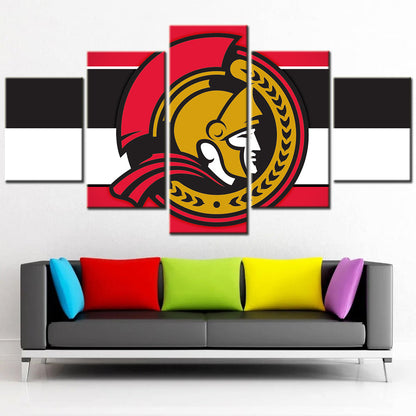 Hockey Canvas Wall Art - IH5020 - Ottawa Senators