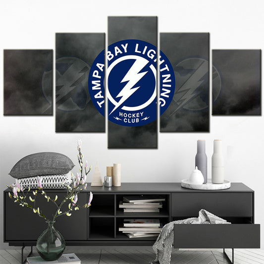 Ice Hockey Team Wall Art - IH5023 - Tampa Bay Lightning - Ice Hockey Team Poster - Ice Hockey Team Canvas
