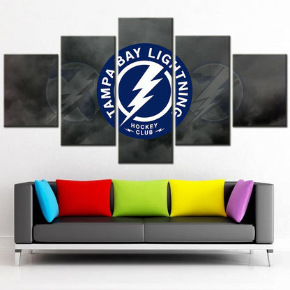 Hockey Canvas Wall Art - IH5023 - Tampa Bay Lightning