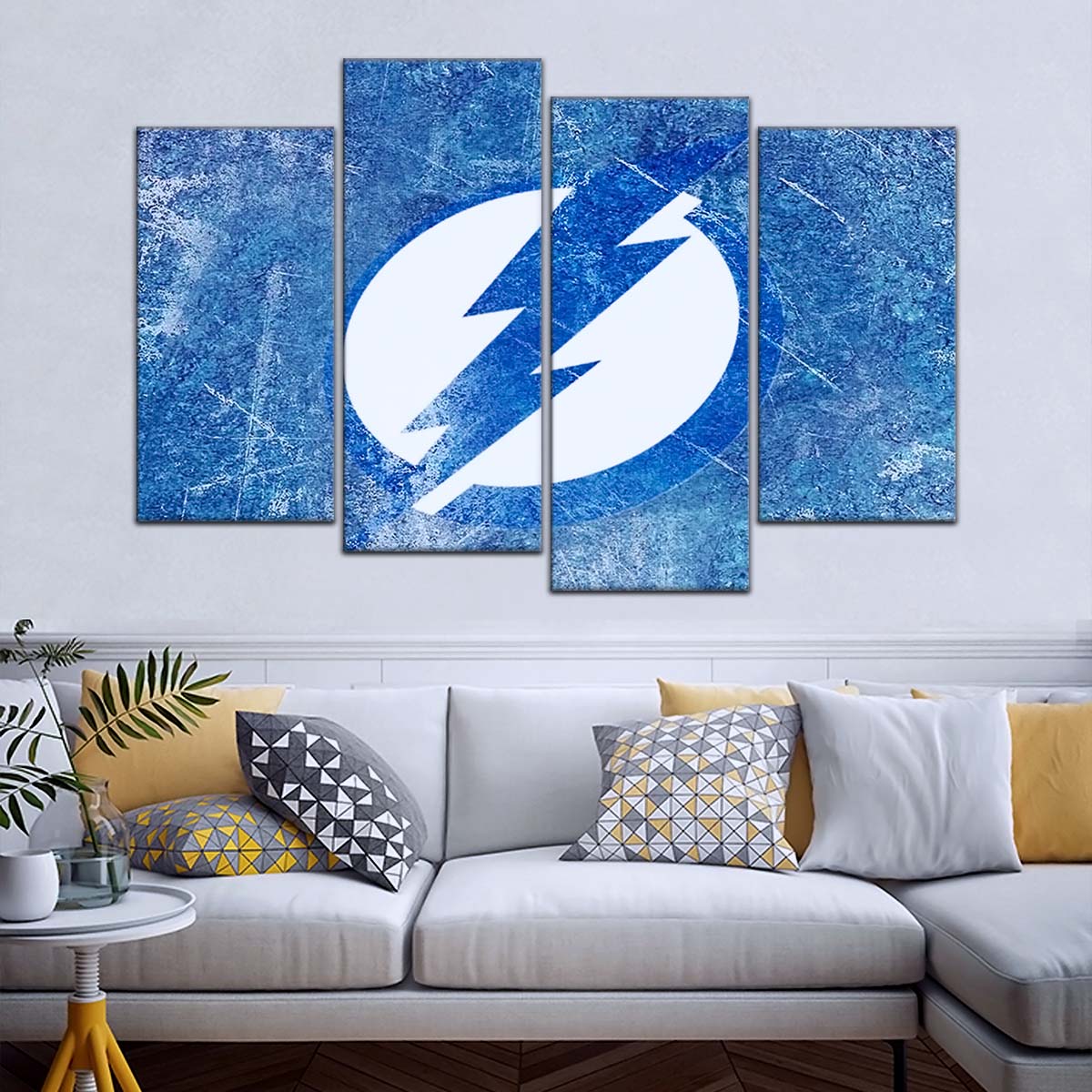 Hockey Canvas Wall Art - IH5026 - Tampa Bay Lightning