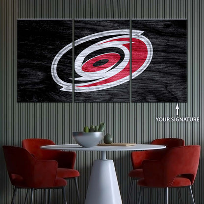 Hockey Canvas Wall Art - IH5027 - Carolina Hurricanes