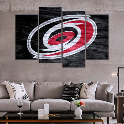Hockey Canvas Wall Art - IH5027 - Carolina Hurricanes
