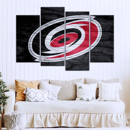 Hockey Canvas Wall Art - IH5027 - Carolina Hurricanes