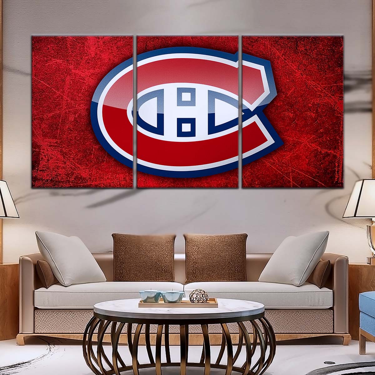 Hockey Canvas Wall Art - IH5028 - Canadiens