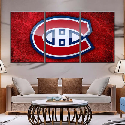 Hockey Canvas Wall Art - IH5028 - Canadiens