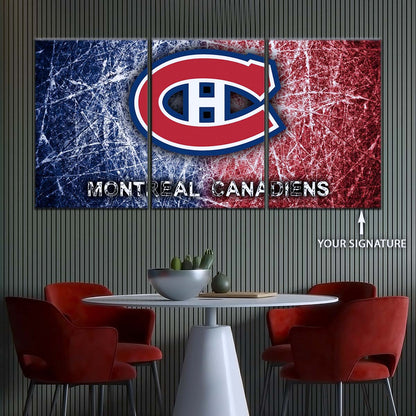 Hockey Canvas Wall Art - IH5036 - Montreal Canadiens