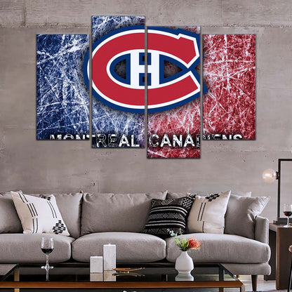 Hockey Canvas Wall Art - IH5036 - Montreal Canadiens
