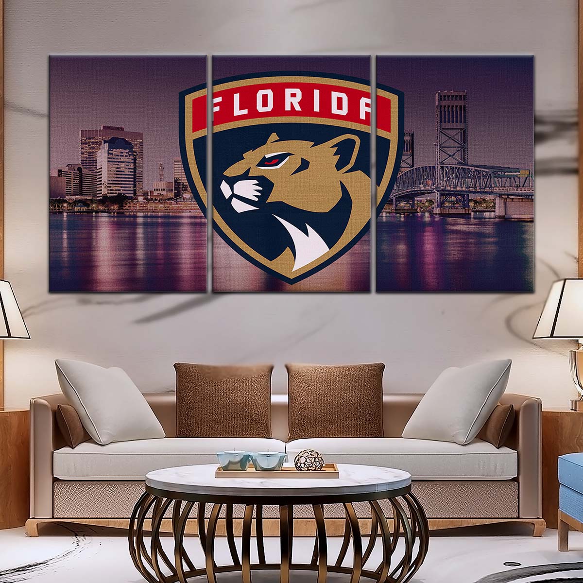 Hockey Canvas Wall Art - IH5041 - Florida Panthers Sports