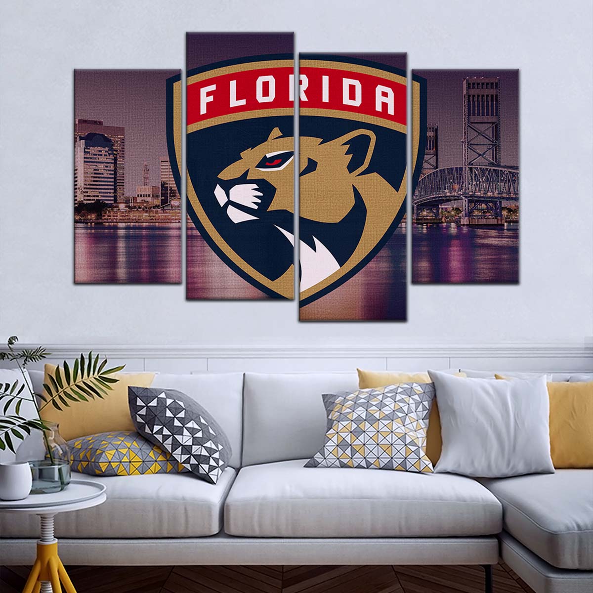 Hockey Canvas Wall Art - IH5041 - Florida Panthers Sports