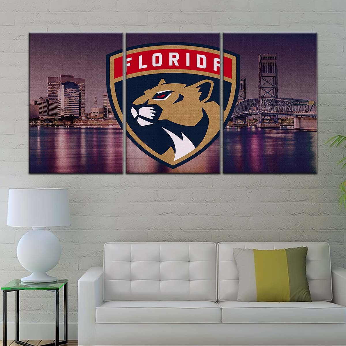 Hockey Canvas Wall Art - IH5041 - Florida Panthers Sports