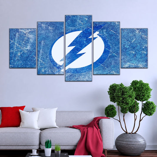 Hockey Canvas Wall Art - IH5026 - Tampa Bay Lightning