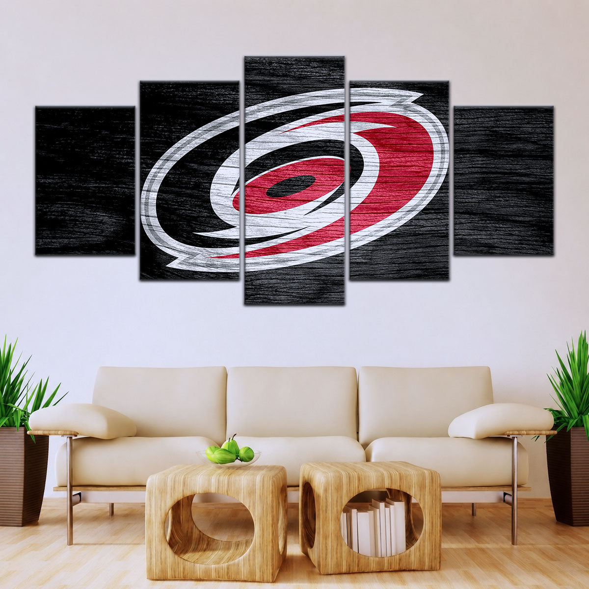 Hockey Canvas Wall Art - IH5027 - Carolina Hurricanes