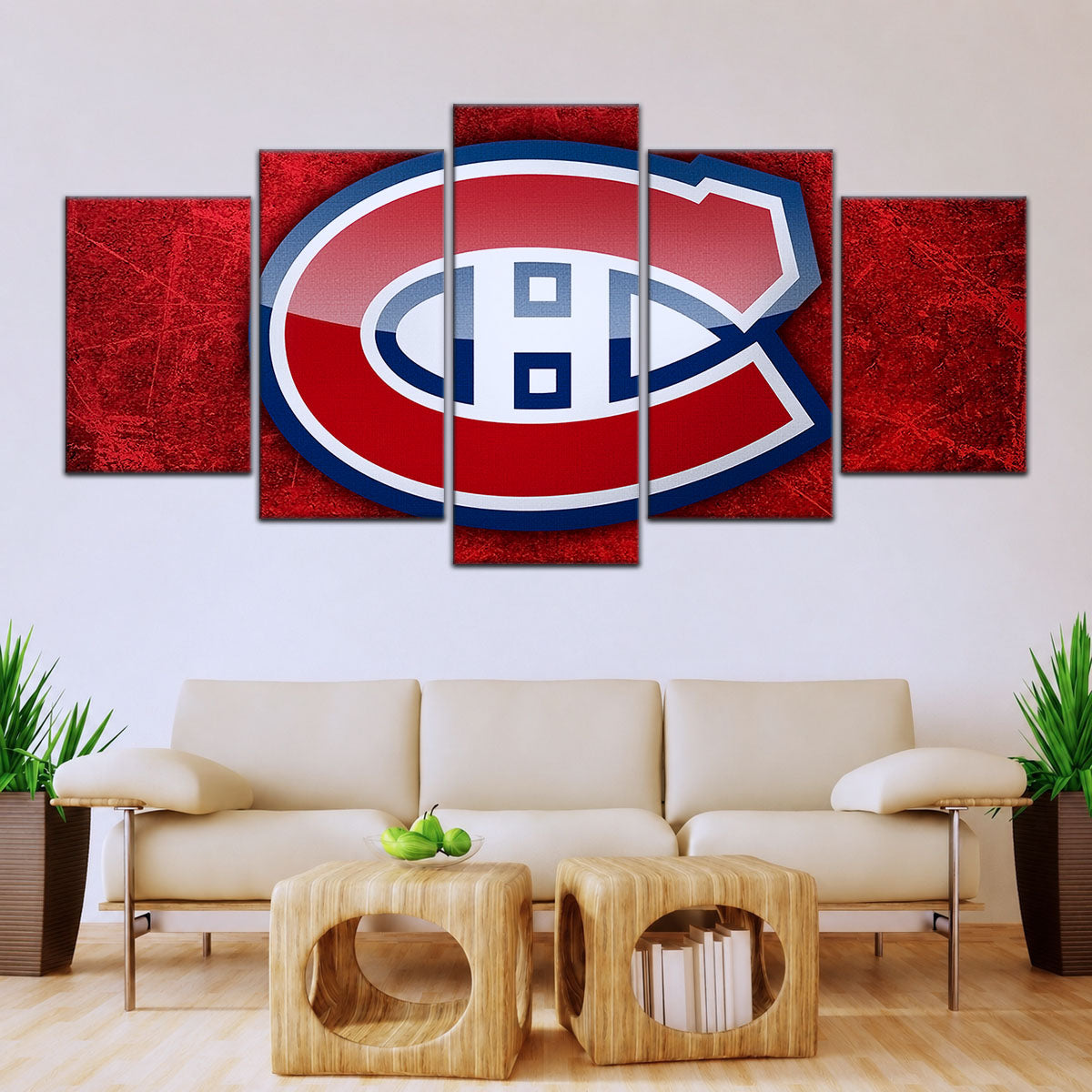 Hockey Canvas Wall Art - IH5028 - Canadiens