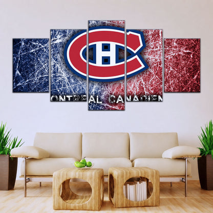 Hockey Canvas Wall Art - IH5036 - Montreal Canadiens