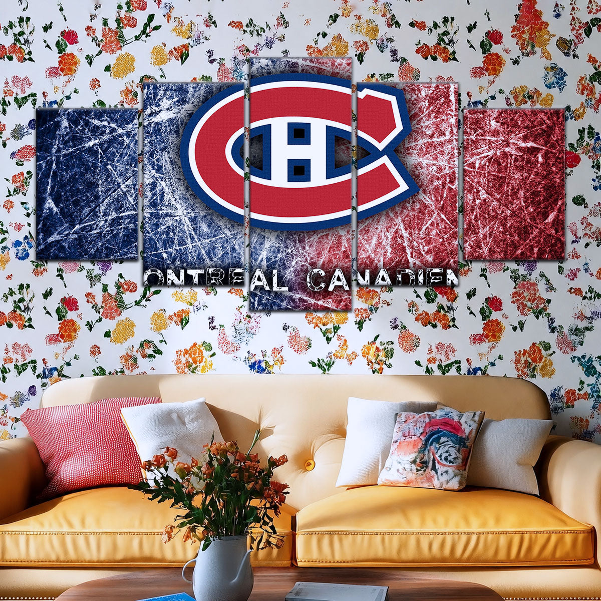 Hockey Canvas Wall Art - IH5036 - Montreal Canadiens