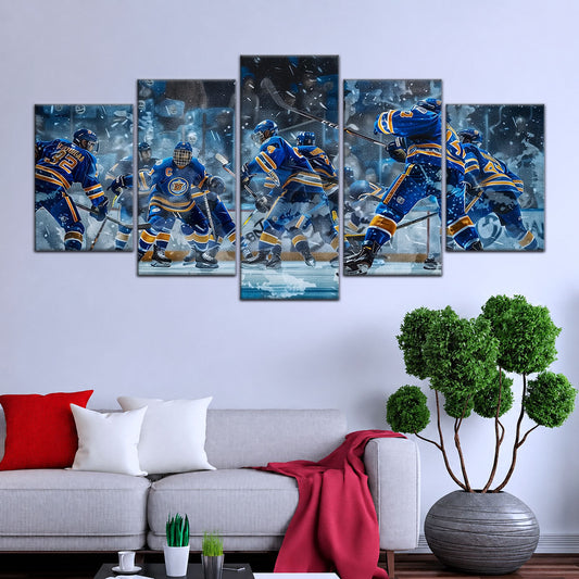 Hockey Canvas Wall Art - IH5039 - St. Louis Blues