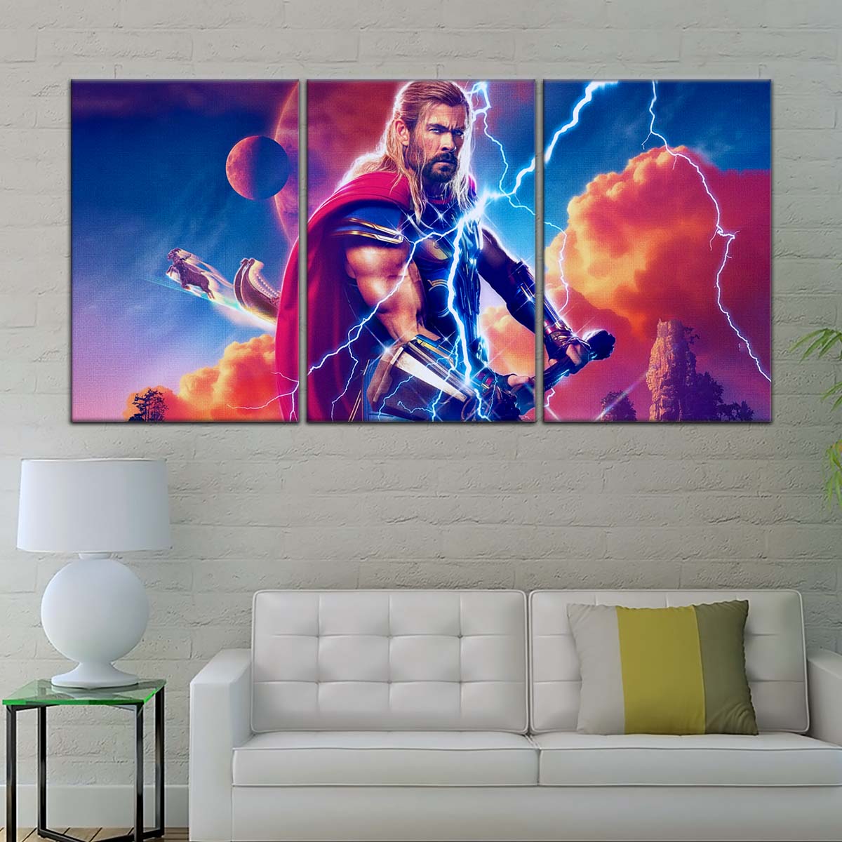Marvel Wall Art - MCU5003 - Thor - Love and Thunder - Marvel Cinematic Universe Poster - Marvel Cinematic Universe Canvas