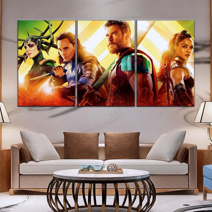 Marvel Wall Art - MCU5005 - Thor - Loki - Ragnarok - Marvel Cinematic Universe Poster - Marvel Cinematic Universe Canvas