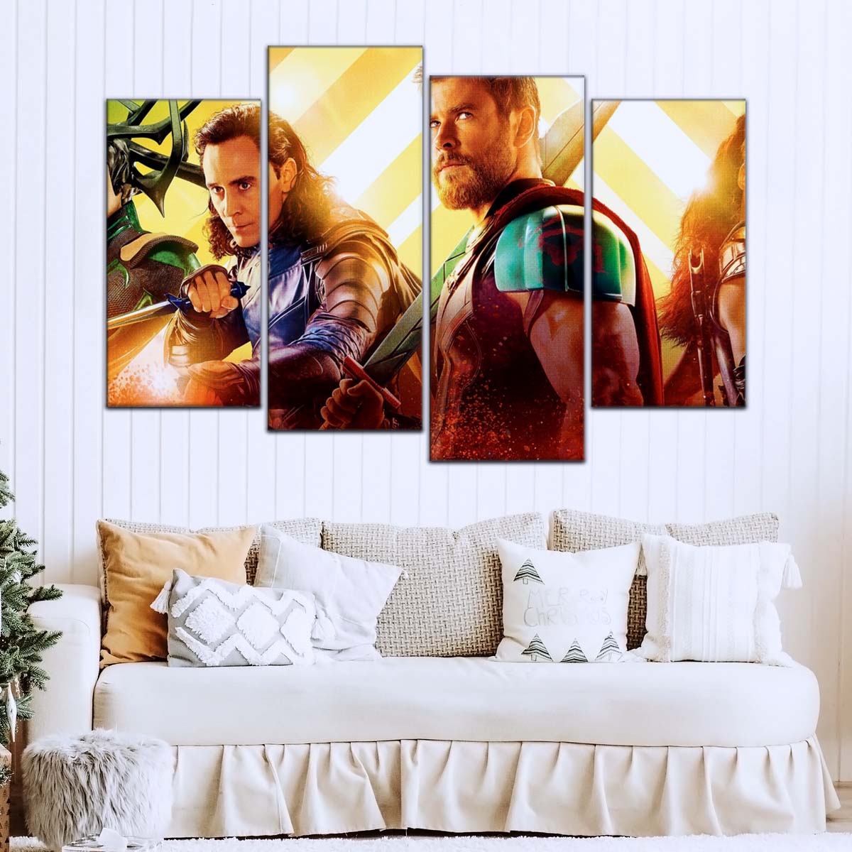 Marvel Wall Art - MCU5005 - Thor - Loki - Ragnarok - Marvel Cinematic Universe Poster - Marvel Cinematic Universe Canvas