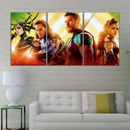 Marvel Wall Art - MCU5005 - Thor - Loki - Ragnarok - Marvel Cinematic Universe Poster - Marvel Cinematic Universe Canvas