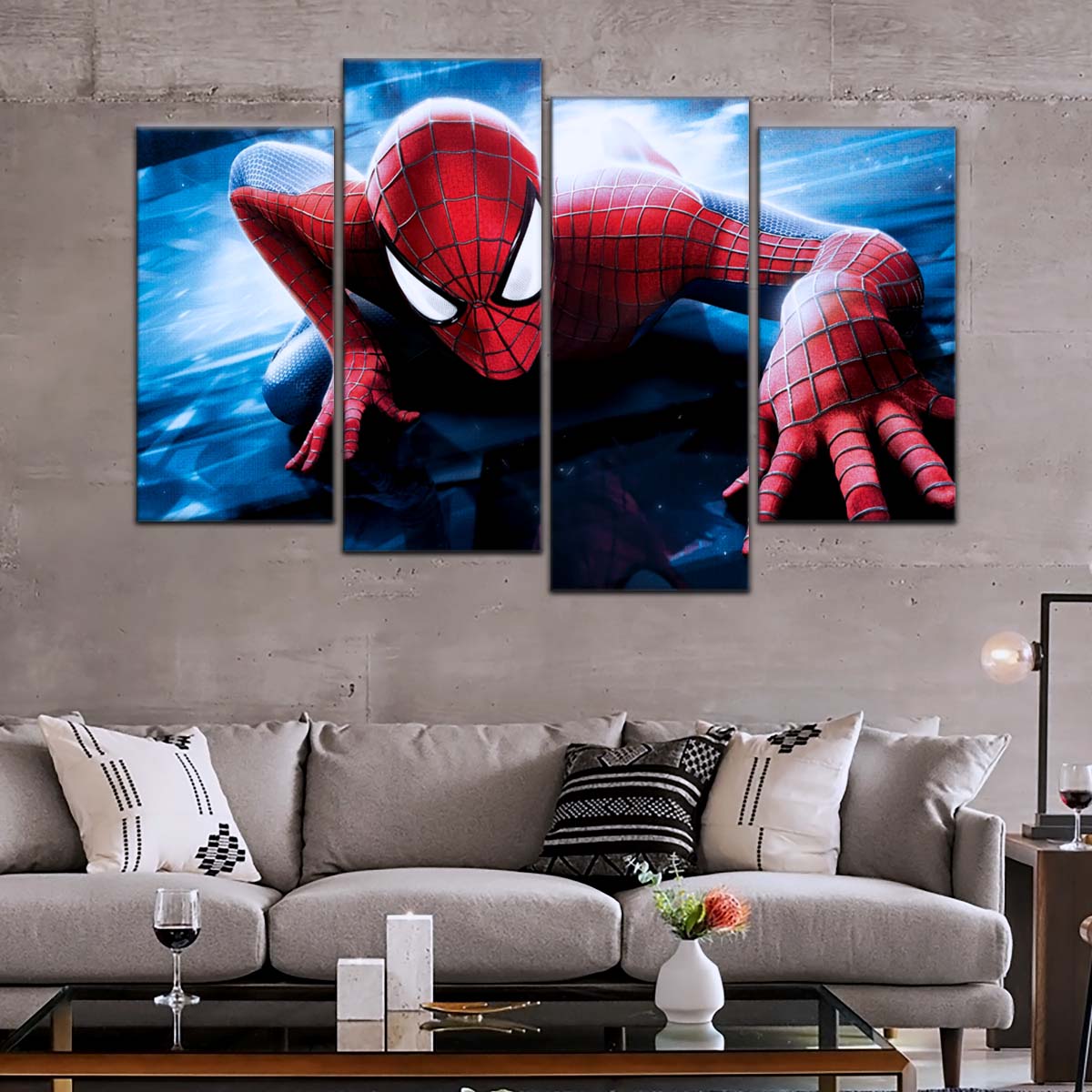 Marvel Wall Art - MCU5011 - The Amazing Spider-Man - Marvel Cinematic Universe Poster - Marvel Cinematic Universe Canvas