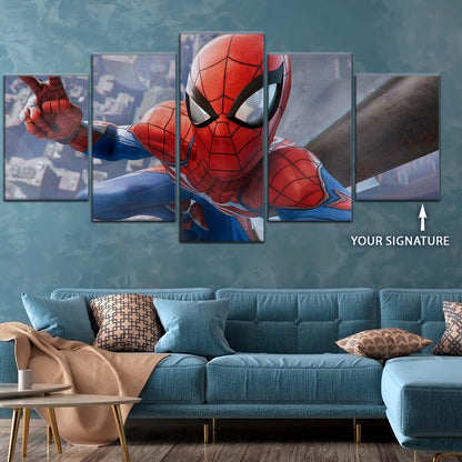 Marvel Wall Art - MCU5013 - Spider-Man - Marvel Cinematic Universe Poster - Marvel Cinematic Universe Canvas