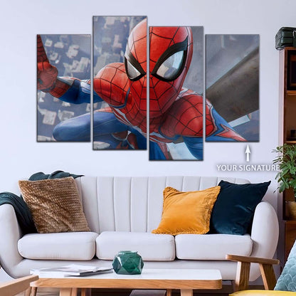 Marvel Wall Art - MCU5013 - Spider-Man - Marvel Cinematic Universe Poster - Marvel Cinematic Universe Canvas