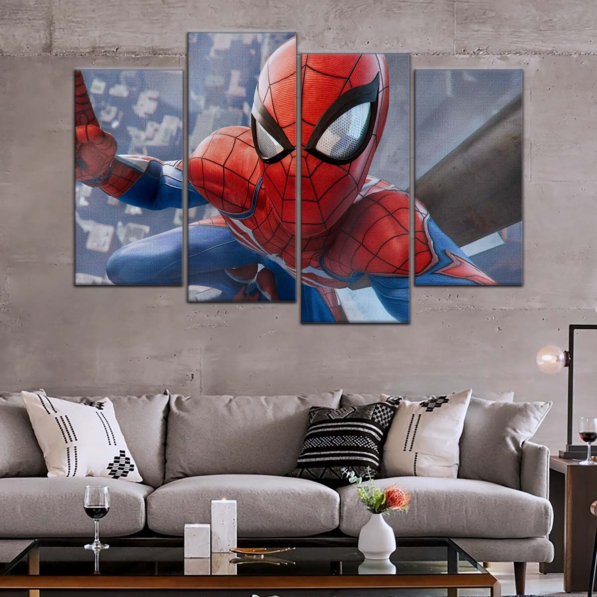 Marvel Wall Art - MCU5013 - Spider-Man - Marvel Cinematic Universe Poster - Marvel Cinematic Universe Canvas