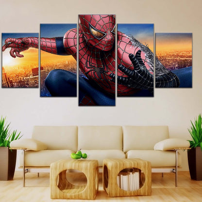 Marvel Wall Art - MCU5016 - Spider-Man - Marvel Cinematic Universe Poster - Marvel Cinematic Universe Canvas