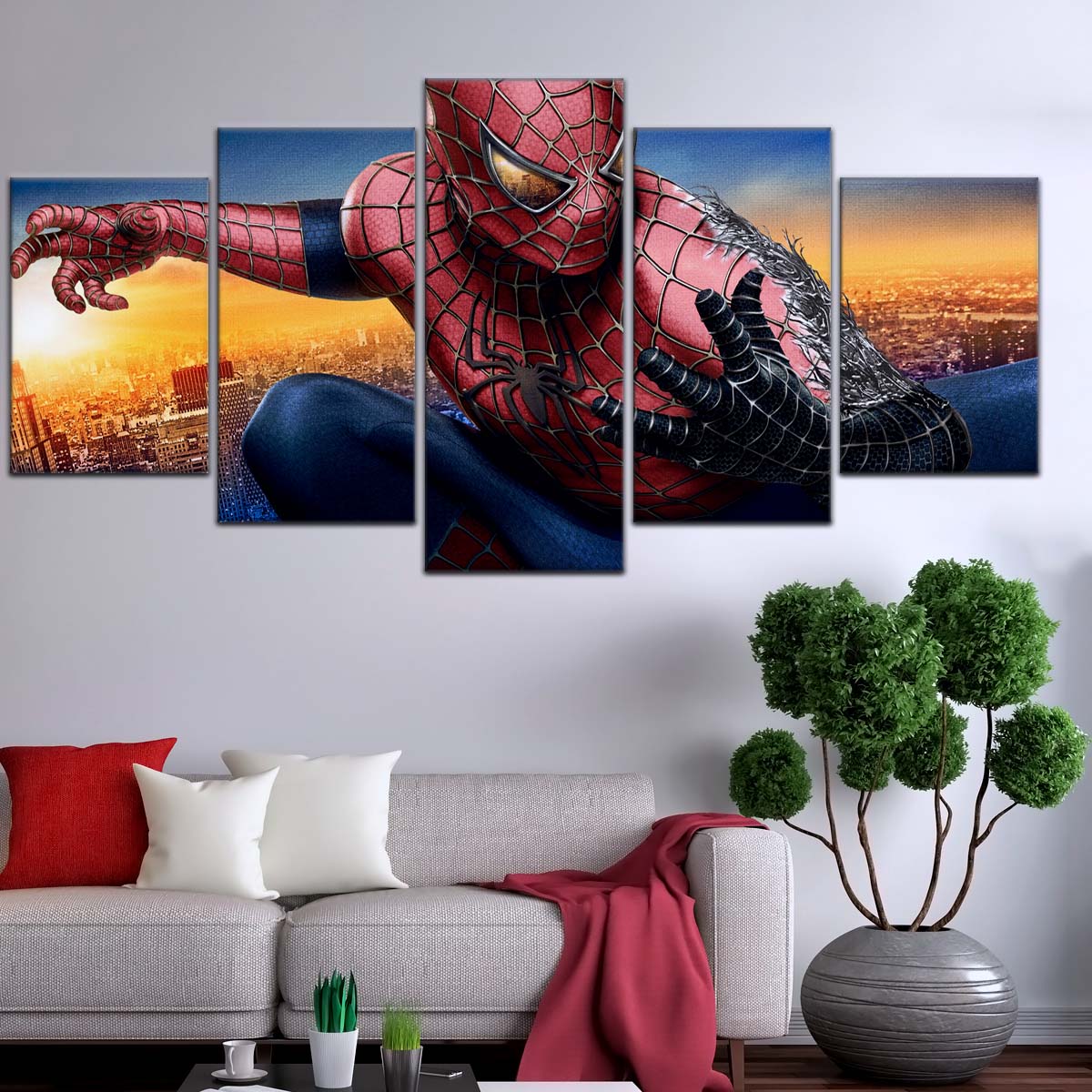 Marvel Wall Art - MCU5016 - Spider-Man - Marvel Cinematic Universe Poster - Marvel Cinematic Universe Canvas