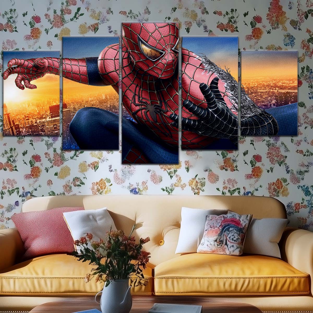 Marvel Wall Art - MCU5016 - Spider-Man - Marvel Cinematic Universe Poster - Marvel Cinematic Universe Canvas