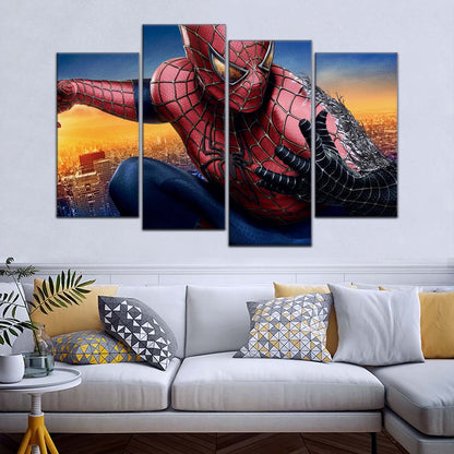 Marvel Wall Art - MCU5016 - Spider-Man - Marvel Cinematic Universe Poster - Marvel Cinematic Universe Canvas