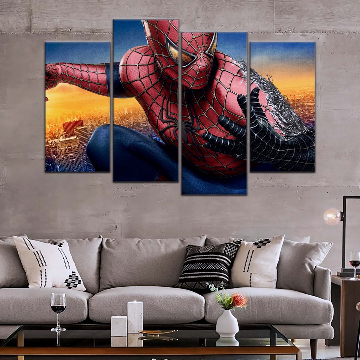 Marvel Wall Art - MCU5016 - Spider-Man - Marvel Cinematic Universe Poster - Marvel Cinematic Universe Canvas