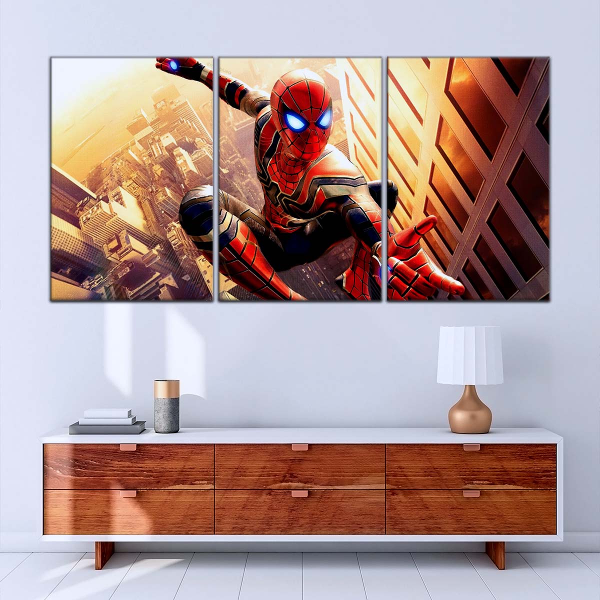 Marvel Wall Art - MCU5018 - Iron-Spider - Spider-Man in Avengers Infinity War - Marvel Cinematic Universe Poster - Marvel Cinematic Universe Canvas