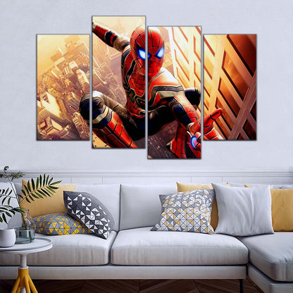 Marvel Wall Art - MCU5018 - Iron-Spider - Spider-Man in Avengers Infinity War - Marvel Cinematic Universe Poster - Marvel Cinematic Universe Canvas